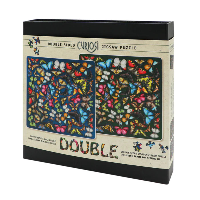 Puzzle Double "Butterfly" (inkl. Tablett)