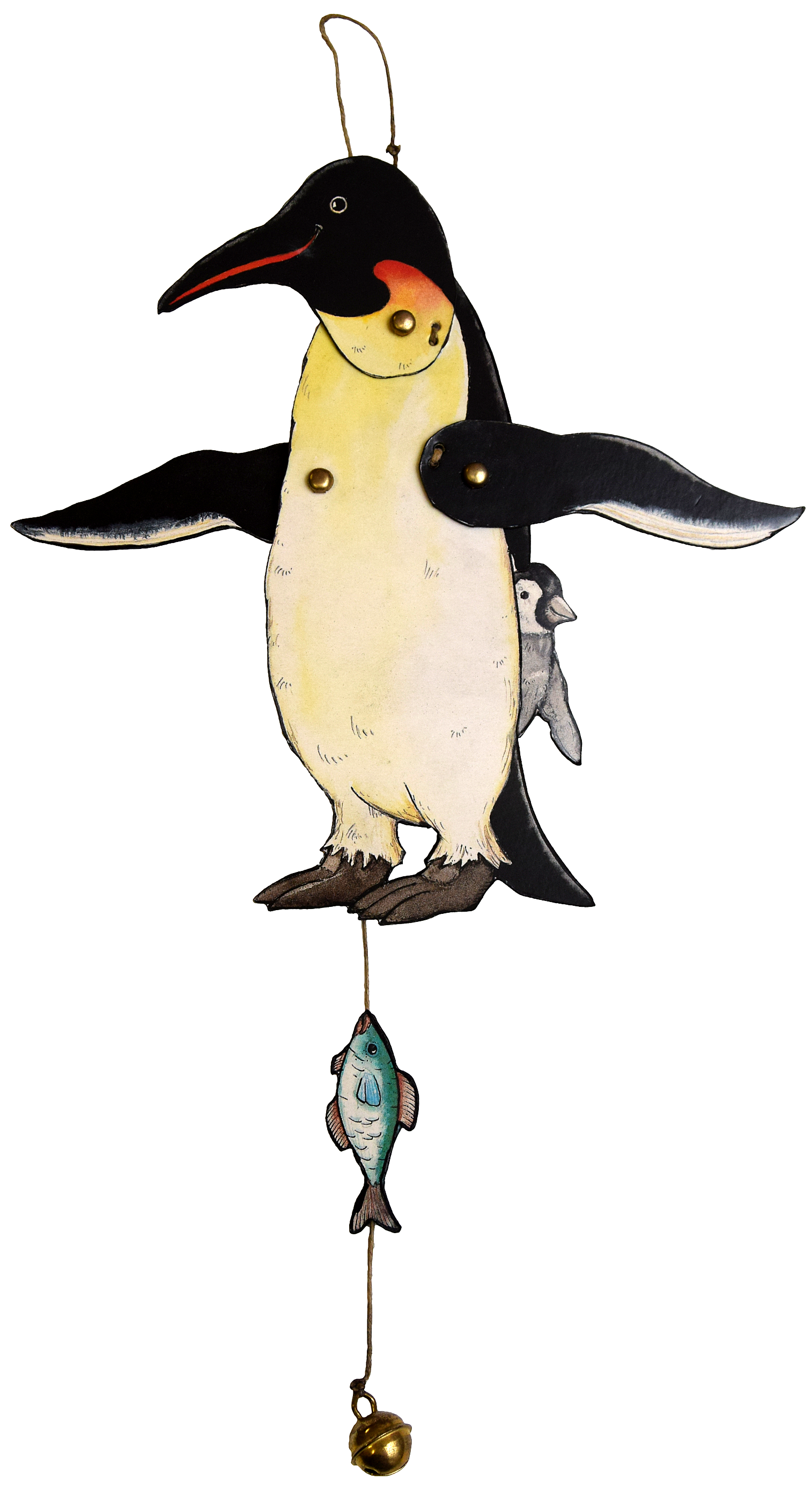Bastelbogen Pinguin