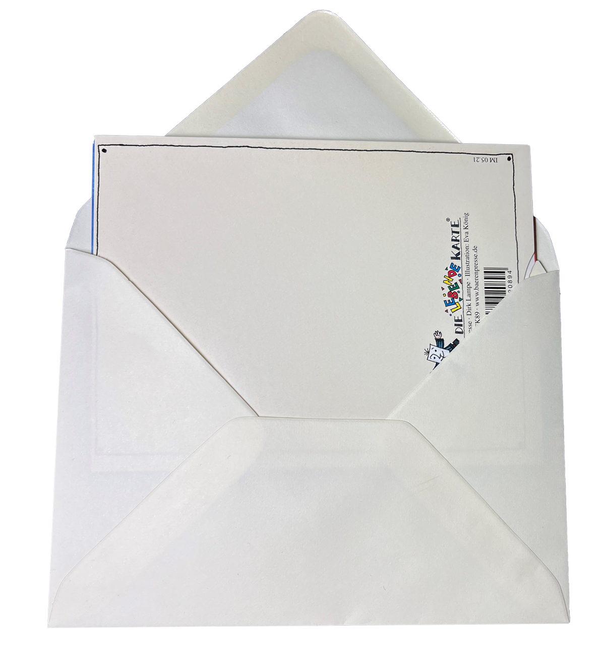 Carte vivante "colombe"