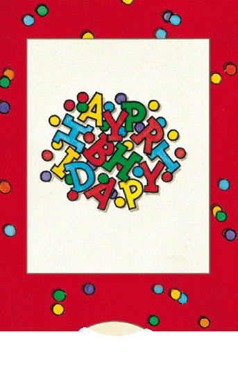 Carte vivante "Bal d'anniversaire"