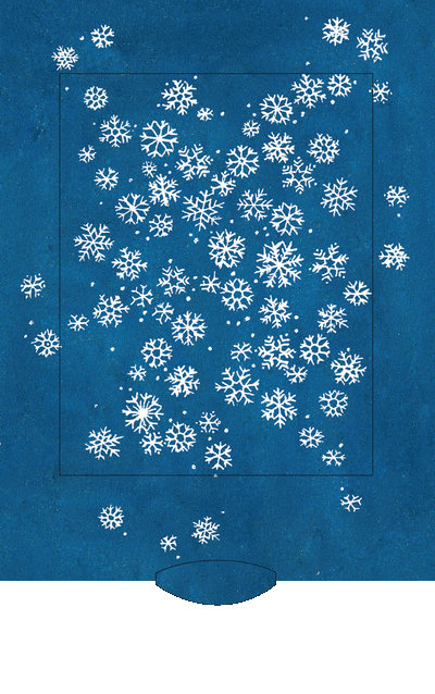 Living Card "Flocon de neige"