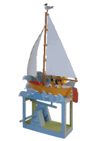 Fiche bricolage "Contre le vent"