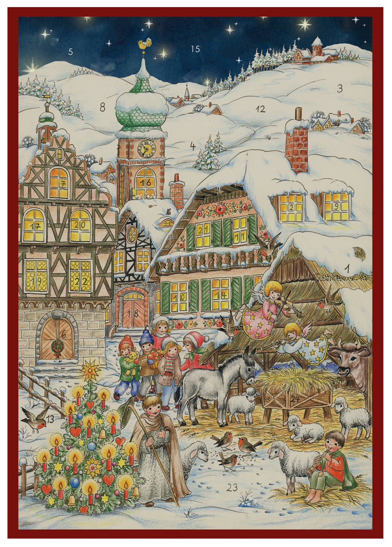 Adventskalender "Weihnachten in den Bergen"