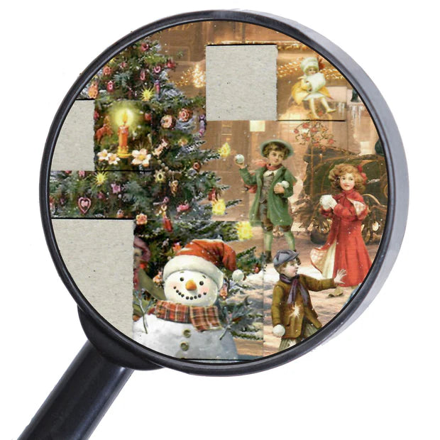 Adventskalender" Wheinachtlicher Bahnhof"