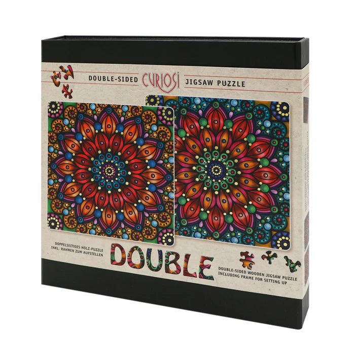 Puzzle Double "Flower" (inkl. Tablett)