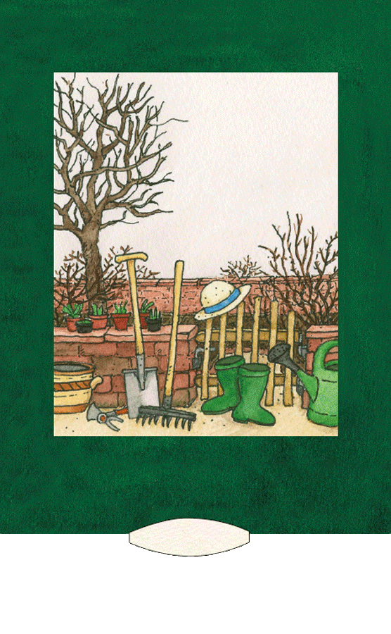 Lebende Karte "Garten"