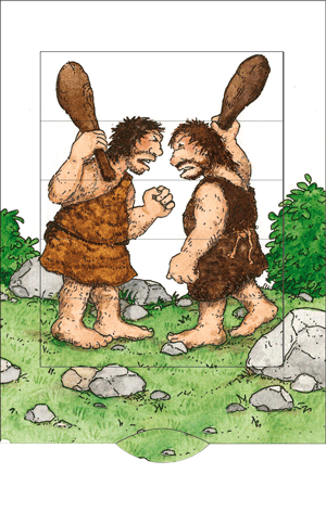 Lebende Karte "Steinzeit"