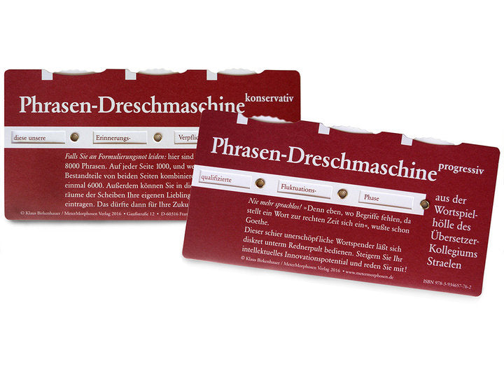 PHRASEN-DRESCHMASCHINE