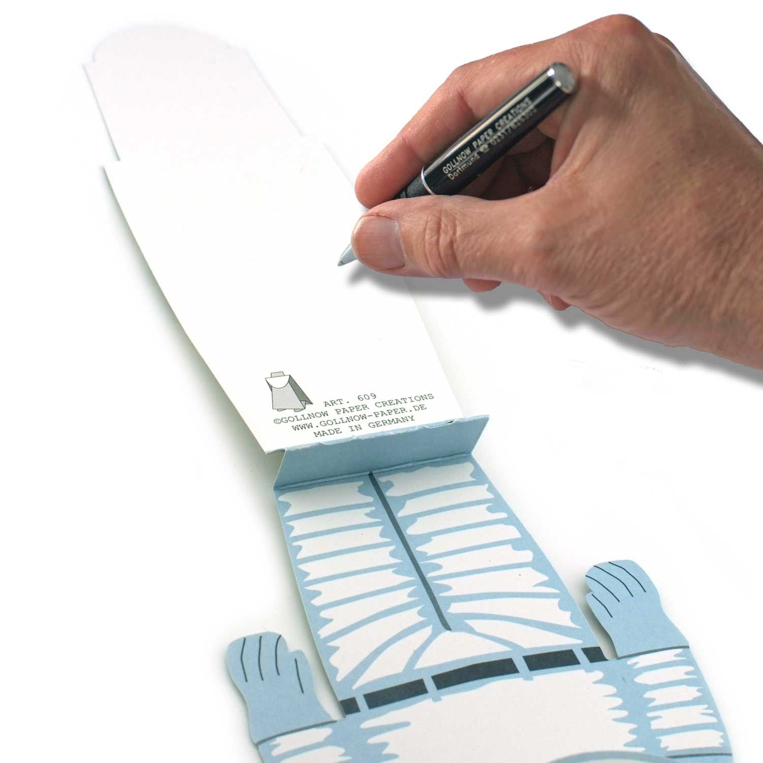 Carte type 3D "Astronaute"