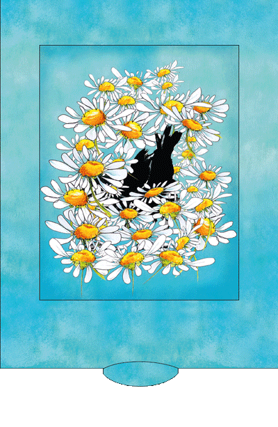 Carte vivante "colombe" 