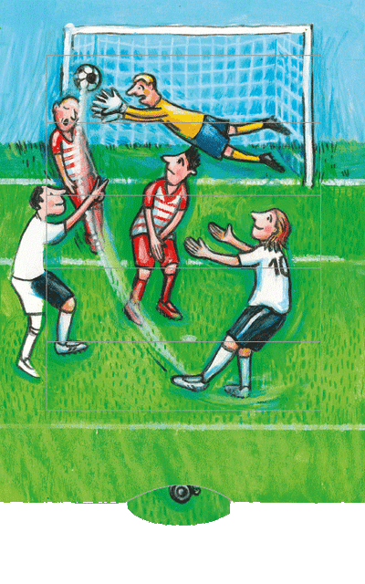 Carte vivante "Soccer"