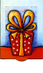 Carte Vivante "Cadeau"