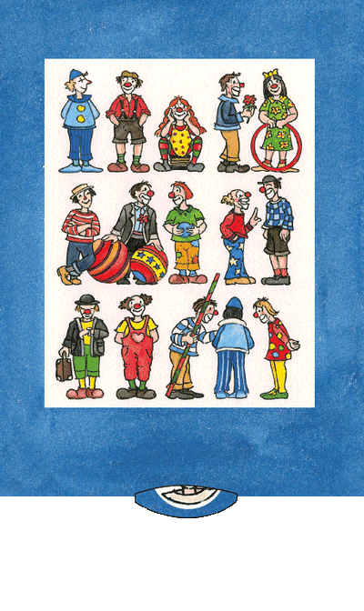 Carte vivante "Clownsday"