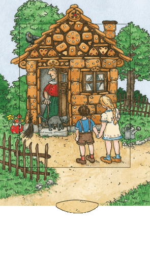 Carte vivante "Hansel &amp; Gretel"