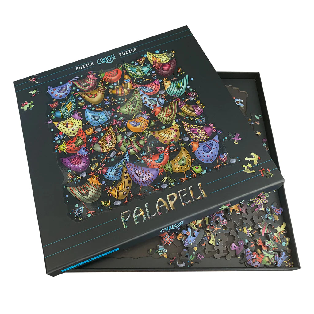 Puzzle Palapeli "pile de poulet"